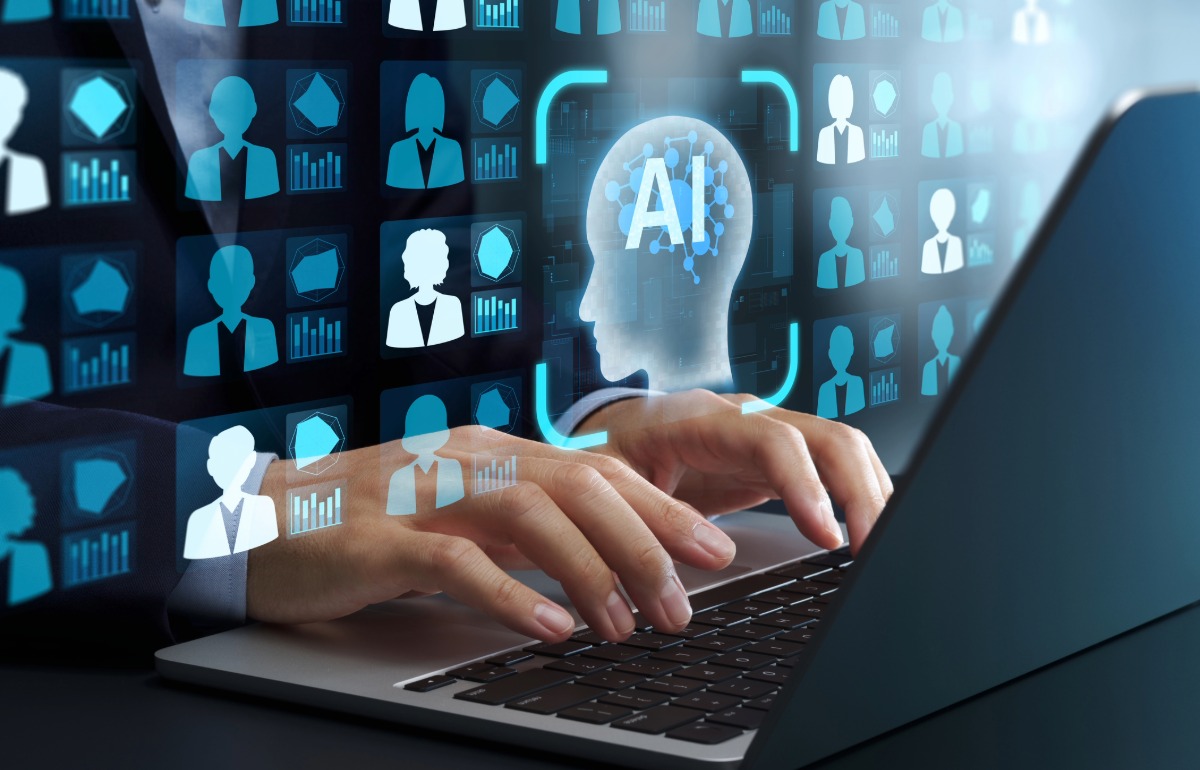 Professional reviewing career risk, emergency savings and a financial plan amid changes from artificial intelligence.